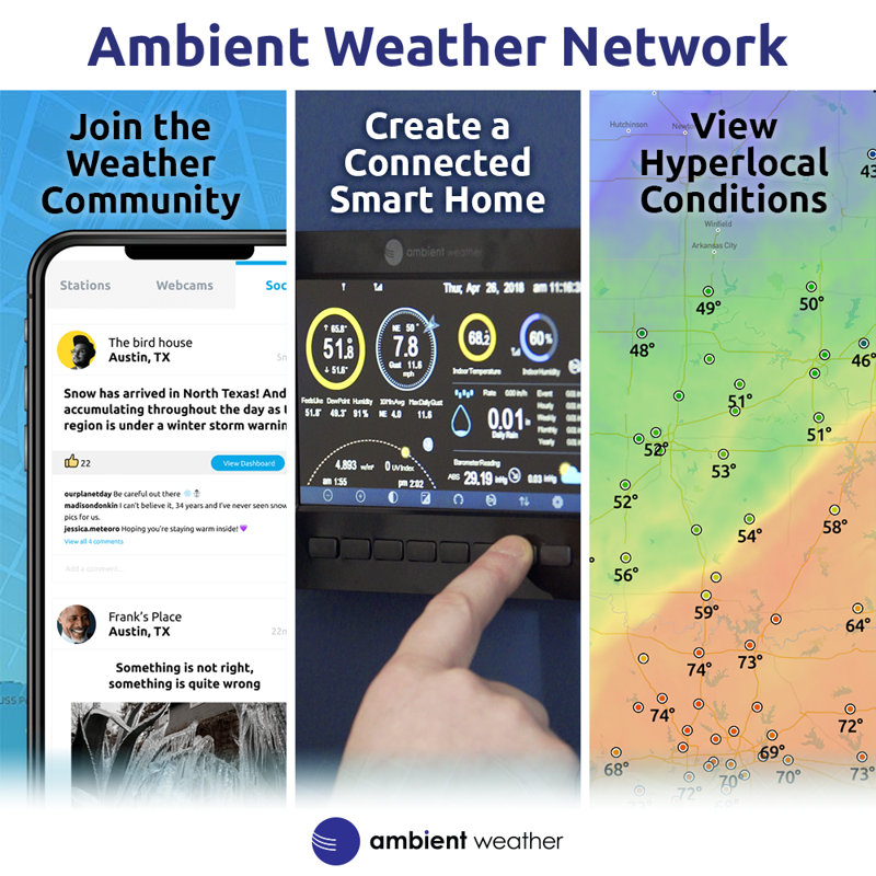 Ambient Weather WS2902 Wifi Smart Weather Station & Reviews Wayfair